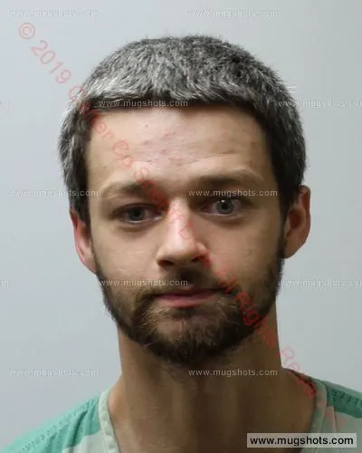 Booking photo of Austin Michael Hughes, Carter County, Oct 4, 2019