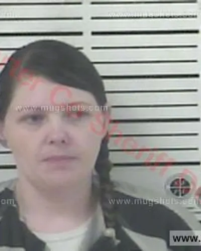 Booking photo of Amanda Lynn Wright, Carter County, Dec 5, 2017