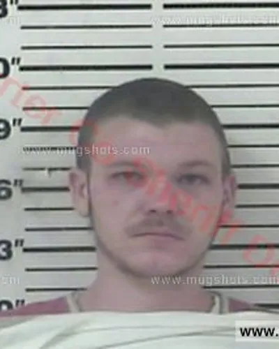 Booking photo of Cody Ray Mashburn, Carter County, Dec 4, 2017