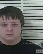 Booking photo of Dustin Cory Vanover, Carter County, Oct 10, 2013