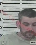 Booking photo of Nathan Paul Oliver, Carter County, Mar 31, 2017