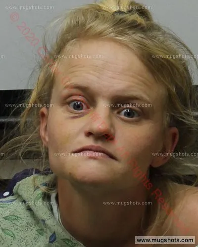 Booking photo of Brittany Puckett, Carter County, Feb 22, 2020