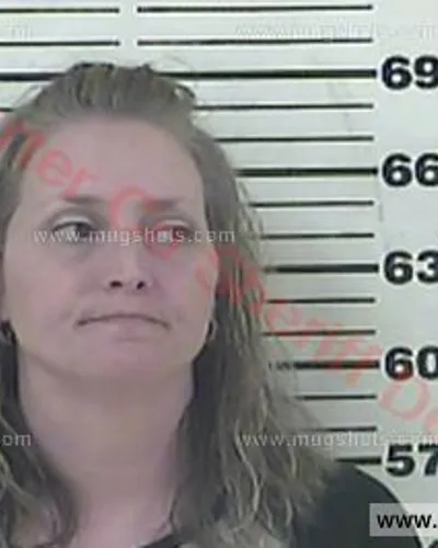 Booking photo of Lena Peters, Carter County, Oct 7, 2017