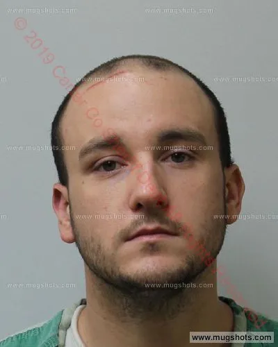 Booking photo of Justice Godsey, Carter County, Sep 28, 2019