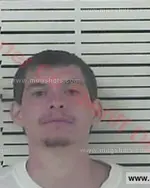 Booking photo of Kyle Terry Huffaker, Carter County, Oct 16, 2017