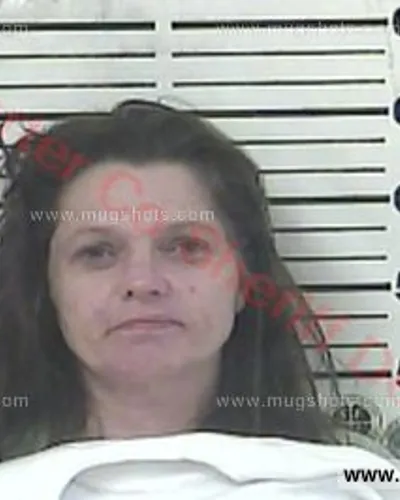 Booking photo of Katherine Benjamin, Carter County, Dec 13, 2017