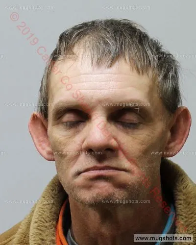 Booking photo of William Edward Tolley, Carter County, Jan 23, 2019