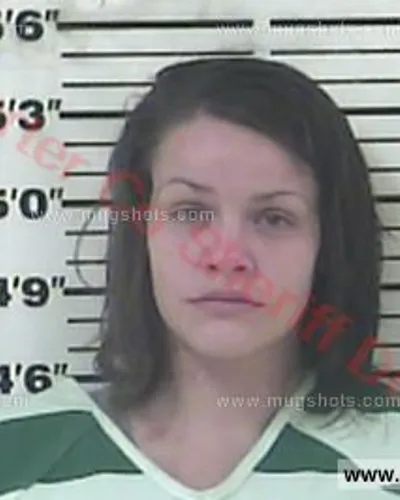 Booking photo of Patience Nicole Walsh, Carter County, Aug 9, 2017