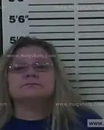 Booking photo of Kim Renee Oliver, Carter County, Jan 14, 2014