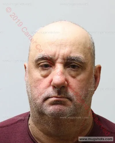 Booking photo of William Lusk, Carter County, Feb 20, 2019