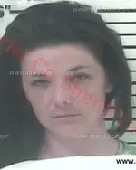 Booking photo of Casey Mae Chambers, Carter County, Mar 11, 2018