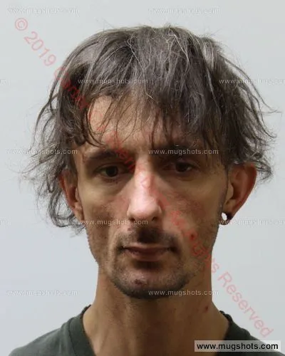 Booking photo of Justin Michael Trivette, Carter County, Feb 9, 2019