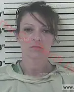 Booking photo of Amy Rachelle Gillette, Carter County, May 7, 2017