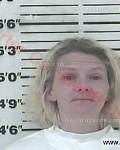 Booking photo of Holly Carol Russell, Carter County, Aug 12, 2017