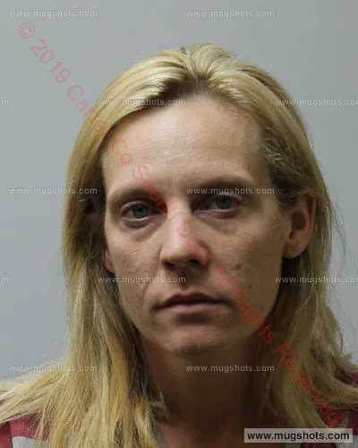 Booking photo of Angela Hudson-Adams, Carter County, May 20, 2019