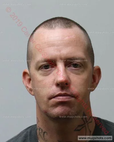 Booking photo of Thomas Evans, Carter County, Jan 19, 2019