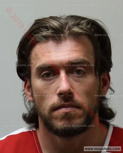 Booking photo of Aaron Absher, Carter County, May 29, 2019