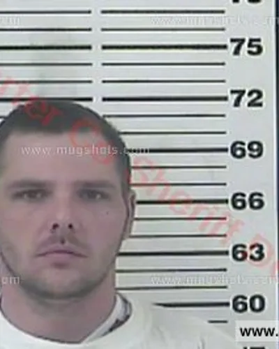 Booking photo of Nicolas Dugger, Carter County, Mar 23, 2018