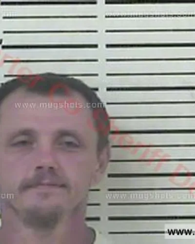 Booking photo of Harold Brian Russell, Carter County, Aug 6, 2017