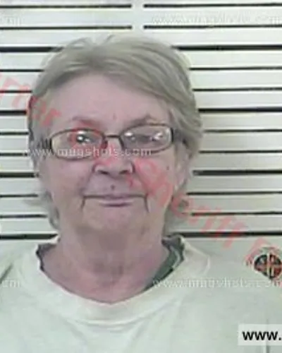 Booking photo of Peggy Dunn, Carter County, Oct 13, 2016