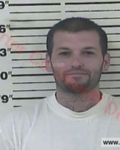 Booking photo of Edward Eugene Stines Jr., Carter County, Aug 4, 2016