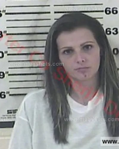 Booking photo of Melissa Ollis, Carter County, Oct 27, 2015