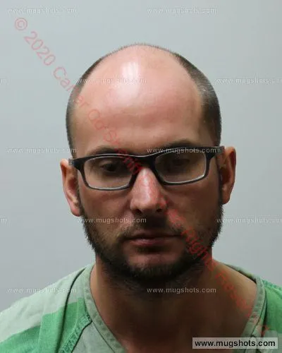 Booking photo of Andrew Kendrick, Carter County, Feb 22, 2020