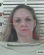 Booking photo of Evelyn Dawn Grindstaff, Carter County, Mar 23, 2017