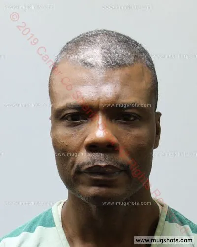 Booking photo of Ricardo Anderson, Carter County, May 30, 2019