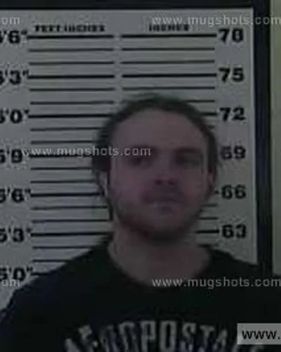 Booking photo of Ryan Buchanan, Carter County, Jan 23, 2015