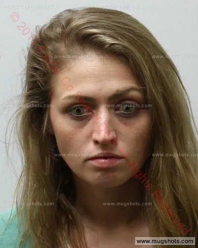 Booking photo of Alexis Townsend, Carter County, Oct 7, 2019