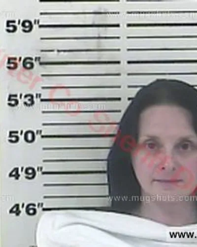 Booking photo of Karen Pierce, Carter County, Jan 20, 2018