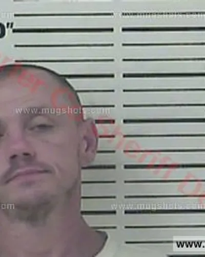 Booking photo of Harold Brian Russell, Carter County, Nov 25, 2017