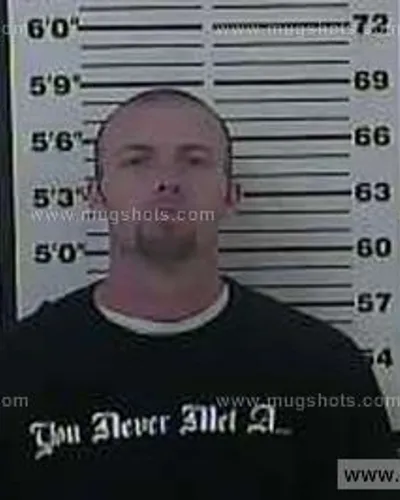 Booking photo of Oscar Cutting, Carter County, May 9, 2013