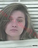 Booking photo of Sierra Lee Puckett, Carter County, Mar 30, 2018