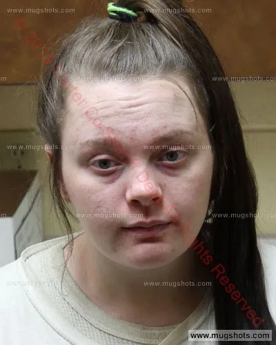 Booking photo of Kendra Kidwell, Carter County, Apr 5, 2019