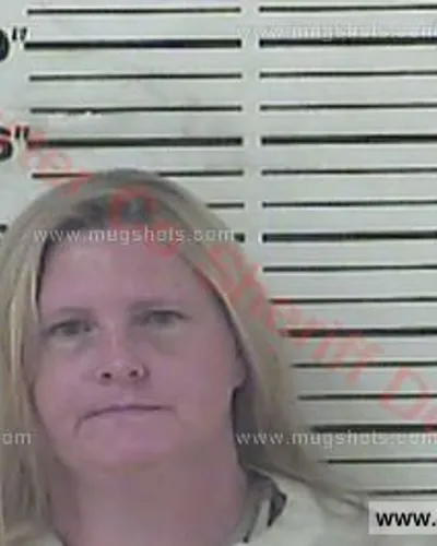 Booking photo of April Lawson Campbell, Carter County, May 5, 2017