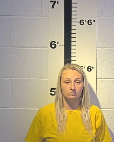 Booking photo of Savannah Johnson, Claiborne County, May 16, 2024