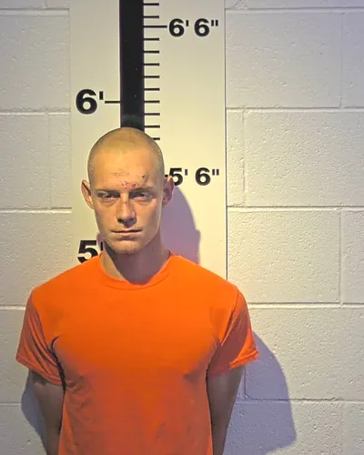 Booking photo of Troy M Collins Jr., Claiborne County, Aug 5, 2025