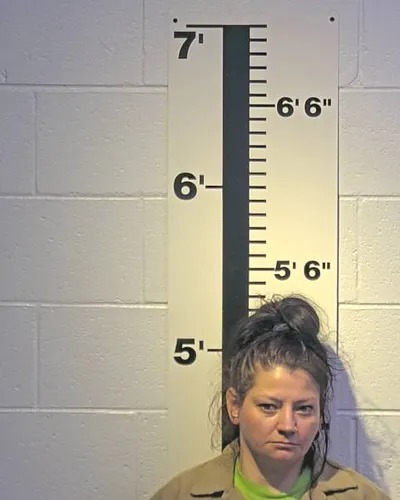 Booking photo of Amber R Gipson, Claiborne County, Feb 17, 2026