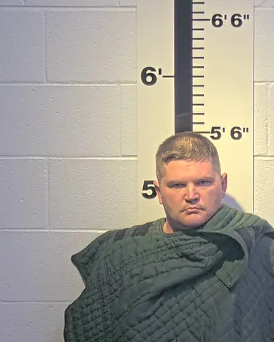 Booking photo of Daniel Jack Goins, Claiborne County, Aug 21, 2025