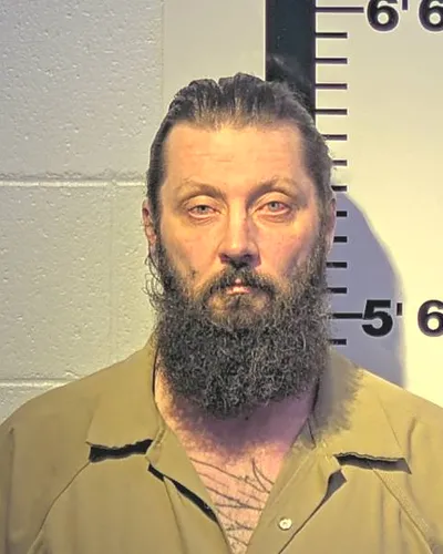 Booking photo of Christopher Michael Rogers, Claiborne County, Nov 8, 2025