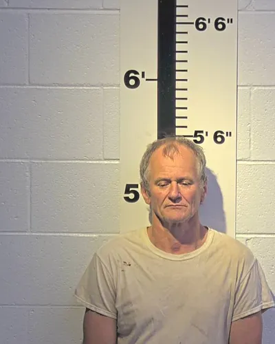 Booking photo of Larry James Poore, Claiborne County, Apr 30, 2025