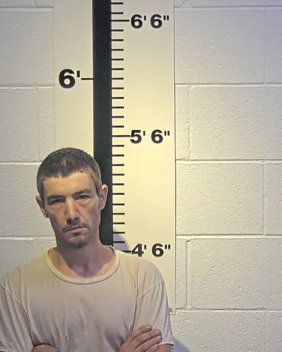 Booking photo of CODY L CAREY, Claiborne County, Aug 3, 2025