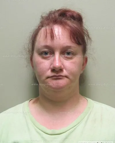 Booking photo of Jessica Elrod, Clay County, Jul 12, 2015