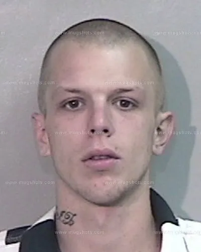 Booking photo of Brandon Travis, Davidson County, Jun 18, 2012