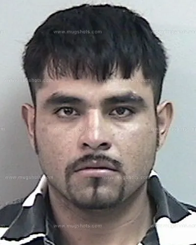 Booking photo of Barrera Amador Wilfrido, Davidson County, May 17, 2012