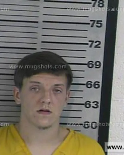 Booking photo of Aaron Pilkington, Dyer County, Oct 13, 2016