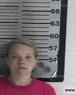 Booking photo of April Marie Watts, Dyer County, Oct 5, 2016