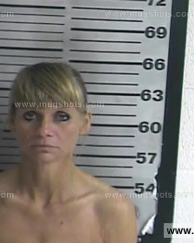 Booking photo of Dana Hallam, Dyer County, Oct 30, 2016